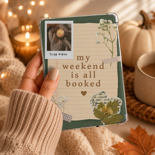 My Weekend Is All Booked Autumn Kindle Insert