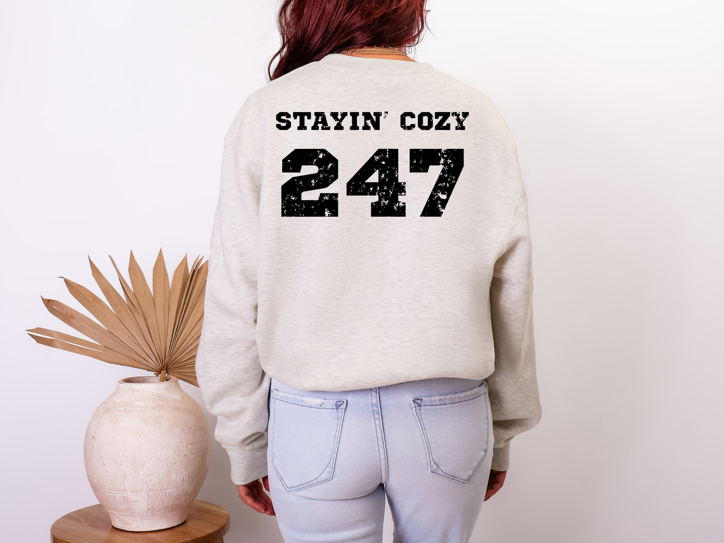 Cozy Girl Season Jersey Sweatshirt