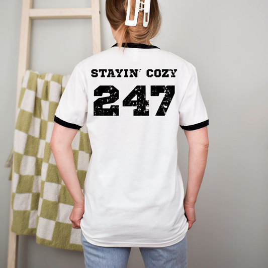 Cozy Girl Season Jersey Tee
