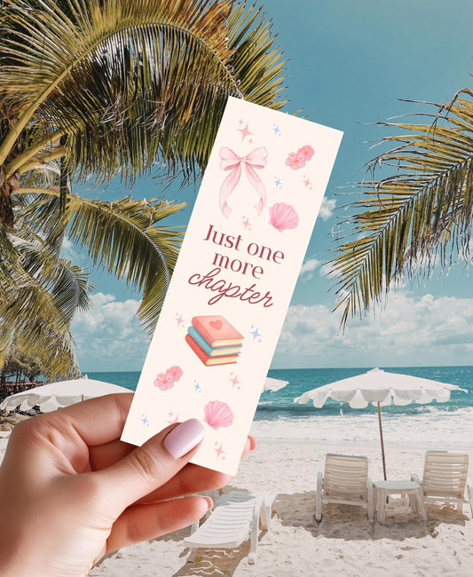 Just One More Chapter Bookmark