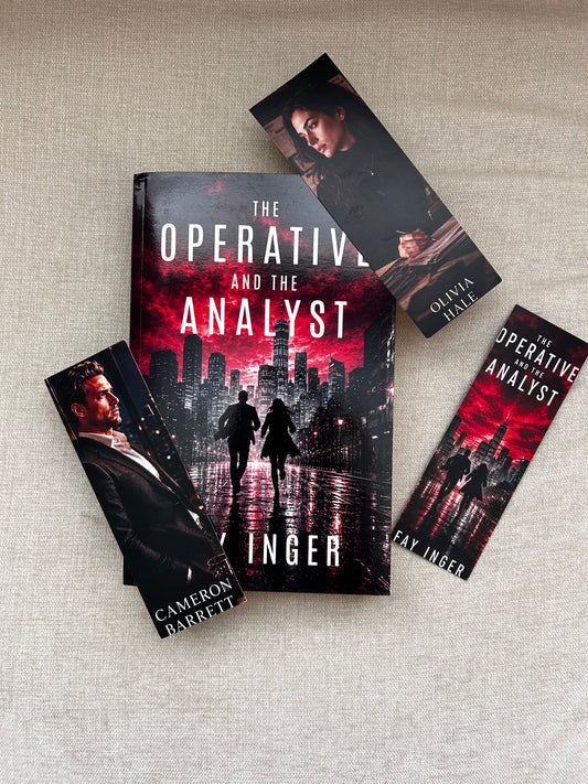 The Operative and the Analyst by Fay Inger (SIGNED PAPERBACK)