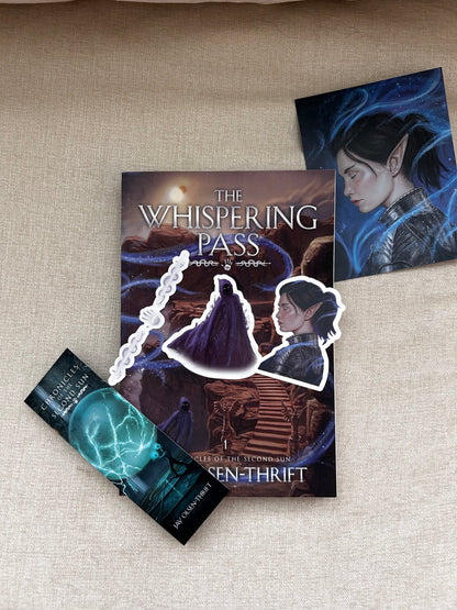 The Whispering Pass by Jay Olsen-Thrift - Chronicles of the Second Sun Book 1 (SIGNED PAPERBACK)