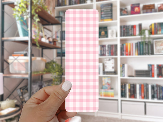 Americana Strawberry and Daisy Bookmark