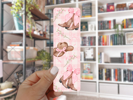 Coquette Cowgirl Bookmark