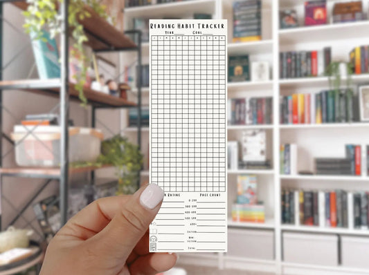 Reading Tracker Bookmark