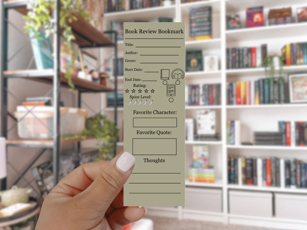 Book Review Bookmark - Variety