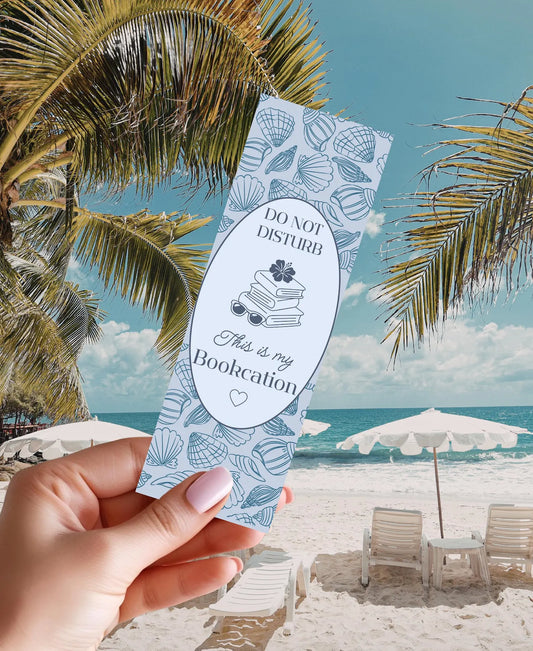 This Is My Bookcation Bookmark