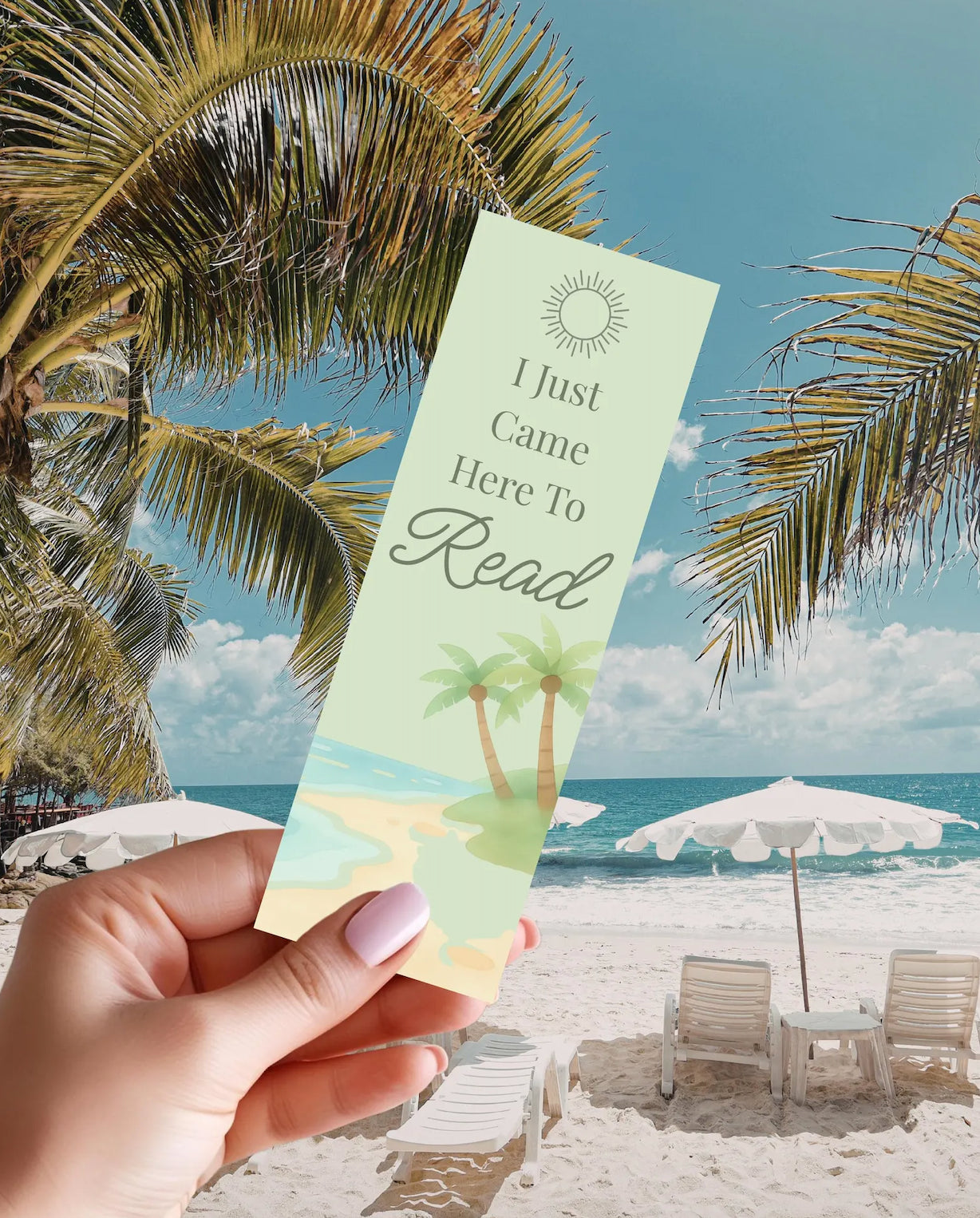I Just Came Here To Read - Bookmark