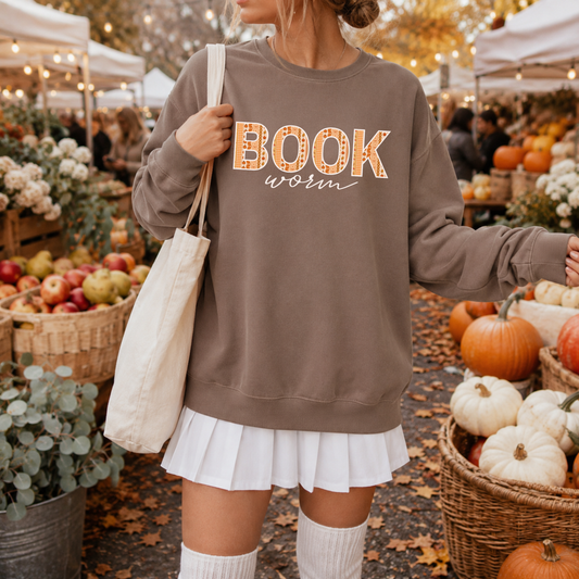 Bookworm Lightweight Sweatshirt - Fall Edition