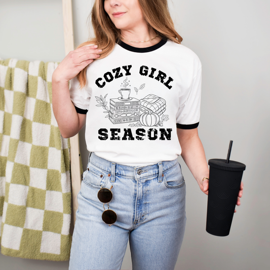 Cozy Girl Season Jersey Tee