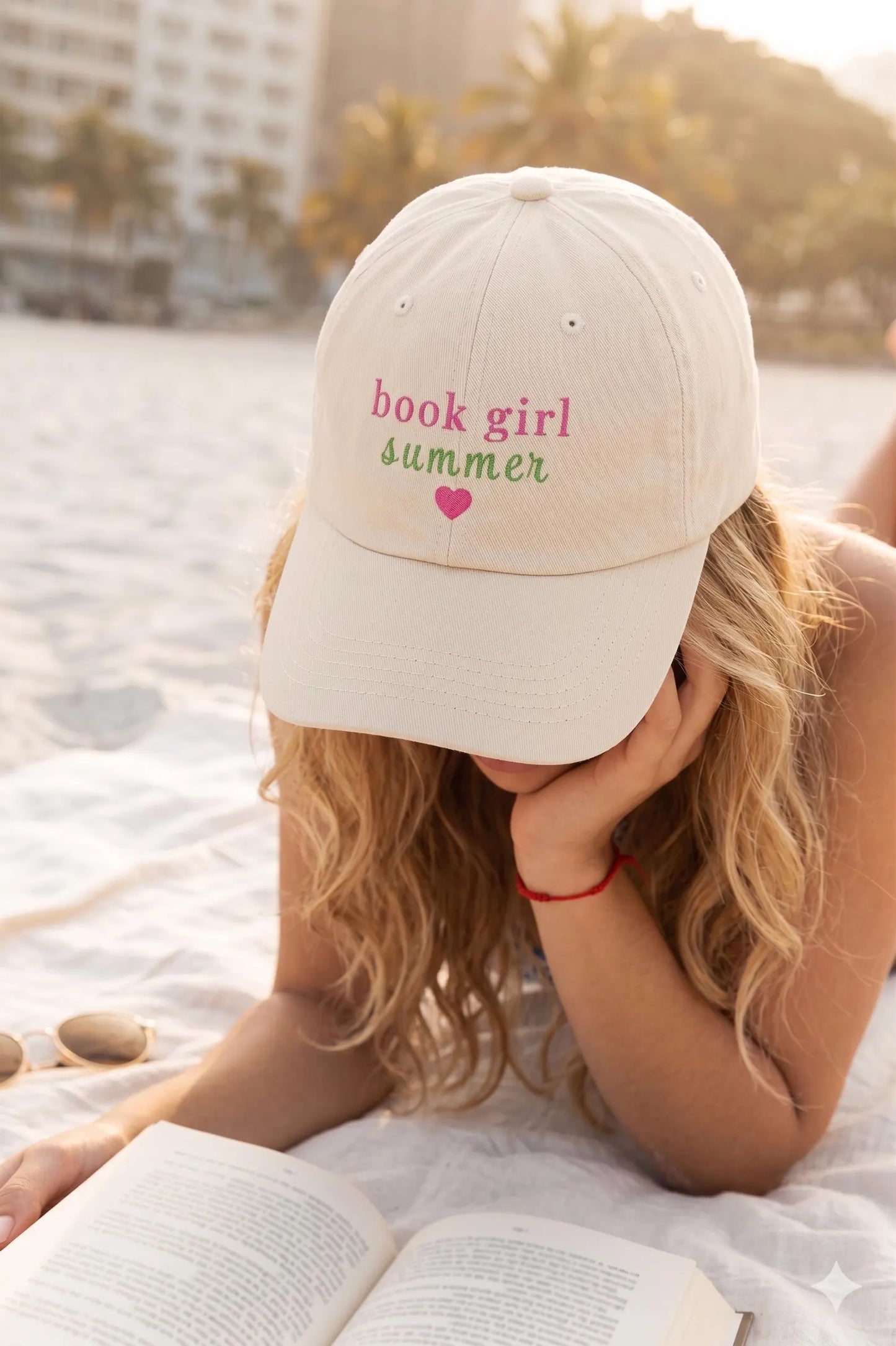 Book Girl Summer Hat